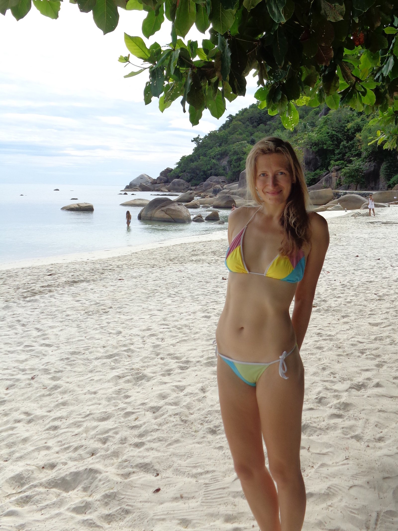 Gabija Lamai paplūdimyje Koh Samui