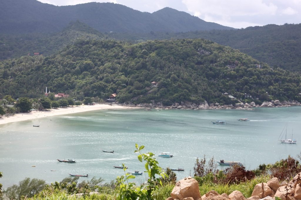 Koh Phangan Thong Nai Pan Noi paplūdimys