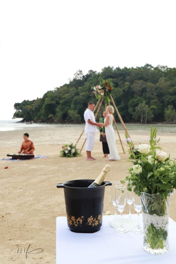 Vestuvės Tailande prie jūros