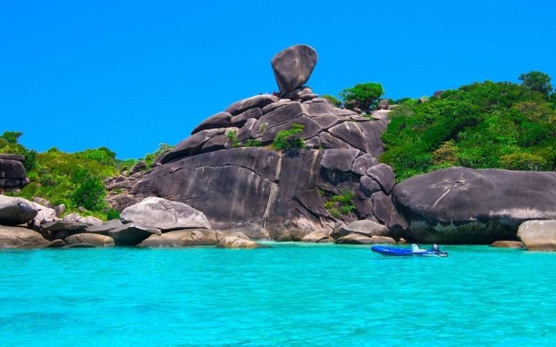Similan salos Tailandas