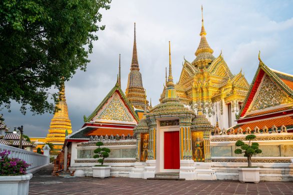 Wat Pho Gulintis Buda Bankokas